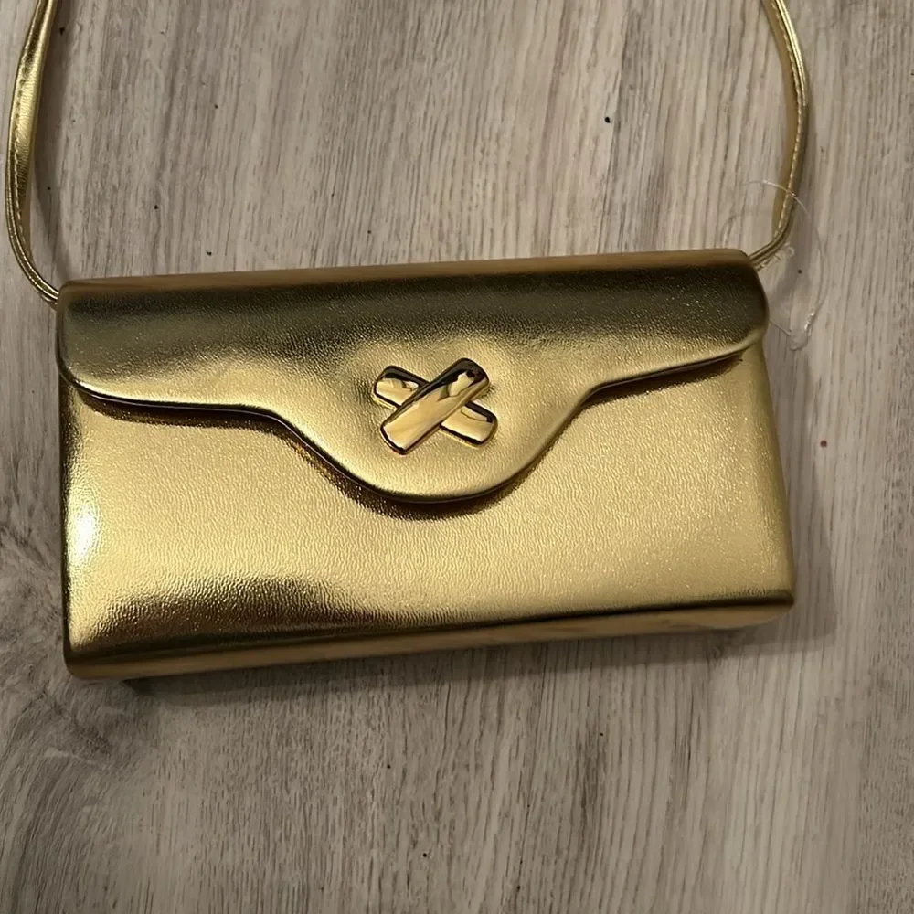 Ells vintage gold crossbody preloved ❤️